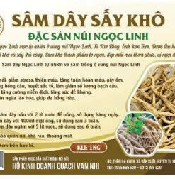 Sâm dây sấy khô