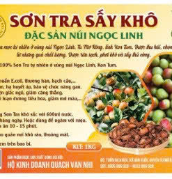Sơn Tra Sấy Khô