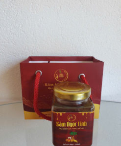 Sâm Ngọc Linh thái lát ngâm mật ong rừng